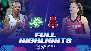 ACS Sepsi-SIC v Casademont Zaragoza | Full Game Highlights | EuroLeague Women 2023-24