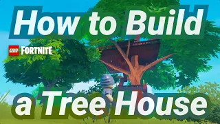 How to Bulid a Tree House ツリーハウスの作り方！#LEGOfortnite