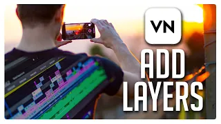 How to add Layers to your VN Edits - Best FREE Editing App Tutorial