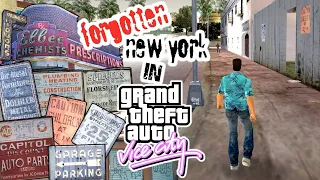 Forgotten New York content in GTA Vice City. Textures from Kevin Walsh old New York photographs