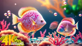 The Colors of the Ocean 4K ULTRA HD - The Best 4K Sea Animals for Relaxation & Calming Music