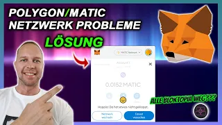 LÖSUNG! Polygon/Matic Netzwerk funktioniert nicht auf Metamask + NEUE IDO Ankündigung!