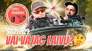 COPES FREKVENCE S02EP09 - Jānis Mangulis un Viktors Salimgarejevs. Par makšķerēšanas laivām