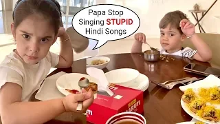 Karan Johar Kids Yash And Roohi Johar ANGRY On Him For Singing Hindi Songs!