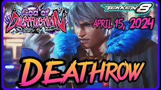 Tekken 8 ▰ (DeathRow_ITA) STEVE FOX Tekken 8 God Of Destruction Ranked Matches April 15, 2024