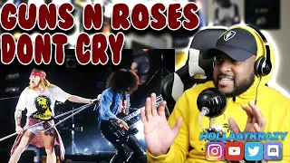 First Time hearing Guns N' Roses - Don't Cry | " Rock Music " Reaction