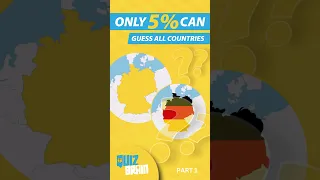 Can You Guess 7 Countries on a Map? 🌍🗺️ | Quiz from Easy to Hard
