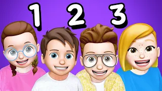 Count To 10! In Four Languages - English - German - Spanish - Italian - Numbers Song For Kids