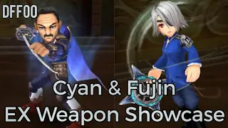 【DFFOO】Cyan & Fujin EX Weapon Showcase