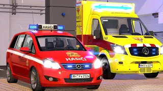 Emergency Call 112 - Prague Fire Chief on Duty! 4K