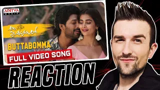 Ala Vaikunthapurramuloo - ButtaBomma Full Video Song | Allu Arjun | Thaman S | Armaan Malik REACTION