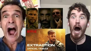 Extraction Trailer REACTION!! | Chris Hemsworth | Pankaj Tripathi