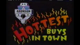 Aronson furniture & appliance commercial 1987