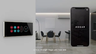 Multi functional Smart Touch Switch Panels for Home & Buildings | Hogar Controls | Home Automation