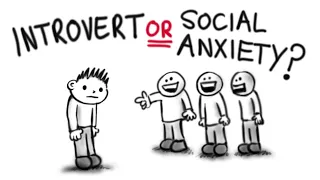 The difference between introvert and social anxiety