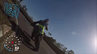 Supermoto IDM S2 - Onboard Andy Roller - Schaafheim 2. Lauf