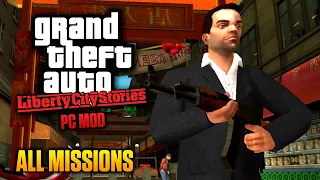 GTA Liberty City Stories (PC Mod) - Gameplay Walkthrough All Missions [HD 30fps]