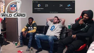 Rams Fans LIVE REACTION to LOSING to the Lions