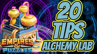 20 MUST KNOW tips for Alchemy Lab Empires and Puzzles