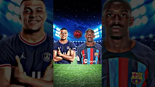 Mbappe VS Attackers 🤩🔥(Barcelona, Man United, Man City)😈💥