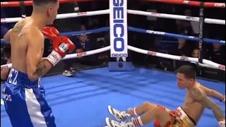 Adam Lopez KNOCKED DOWN Oscar Valdez in Round 2 | Boxing 11.30.2019