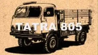 Tatra 805 Czech military truck for cold war's
