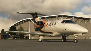 First look at the Cockspur Phenom PH100 in Microsoft Flight Simulator