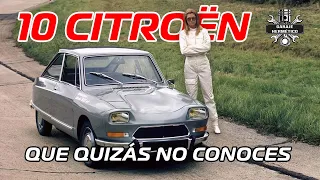 10 CITROËN que quizás no conoces