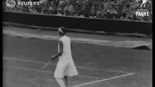 UK: TENNIS: Latest from Wimbledon (1927)