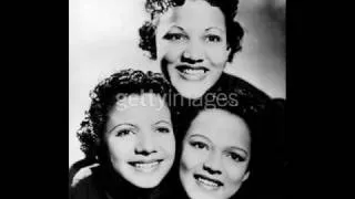 Undecided - Dandridge Sisters July 1939