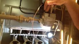 How to adjust furnace pilot light