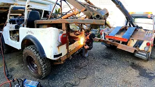 Jeep CJ7 Auger Rig Removal / Upgrades - NNKH