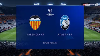 Champions League " Valencia vs Atalanta " ^FIFA 19^