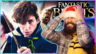 💛🖤 Hufflepuff 4 Life! 💛🖤 Fantastic Beasts & Where To Find Them First Time Reaction!