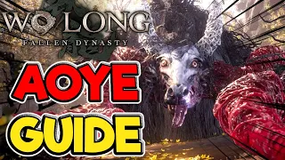 AOYE BOSS GUIDE: Tips & Tricks - Wo Long Fallen Dynasty