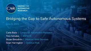 Bridging the Gap to Safe Autonomous Systems