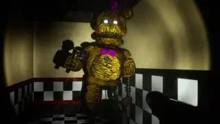 DO NOT HACK THE GAME OR IGNITED FREDBEAR WILL GET YOU. | Fredbear and Friends Spring Locked (ENDING)