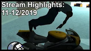 Stream Highlights: 11-12/2019