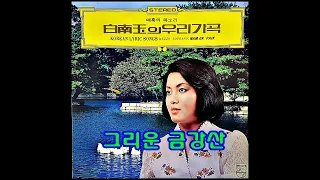 그리운 금강산 ( 백남옥 ) KOREAN LYRIC SONG
