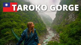 Exploring the incredible TAROKO GORGE in HUALIEN, TAIWAN! 🇹🇼 (探索花蓮太魯閣峽谷繁茂的景色)