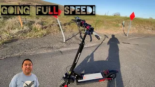 Kugoo Kirin M4 Pro top speed test