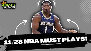 DraftKings NBA Analysis (11/28/22) | MUST Play NBA DFS Picks to WIN $100K!