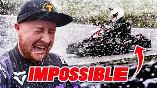 HEAVY SNOW IN A KARTING ENDURANCE RACE - Here's what happened