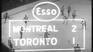 1960 NHL , Stanly Cup Final, 2 game, Montreal Canadiens- Toronto Maple Leafs (5)