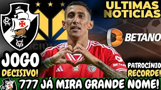 🚨URGENTE!🚨 VASCO MIRA GRANDE REFORÇO | PATROCÍNIO MILIONÁRIO | VASCO X CRICIÚMA | ÚLTIMAS NOTÍCIAS