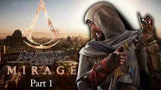 Assassins Creed Mirage Gameplay | Assassins Creed Mirage | The Beginning | Part 1