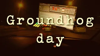 Groundhog day, sax, chillhop.