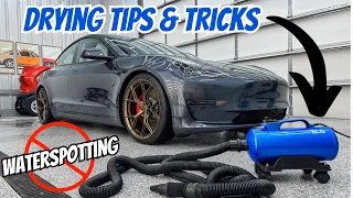 You've Been Drying Your Vehicle Wrong! Essential Techniques For A Safe Spot Free Wash