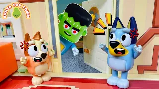 Bluey Who's At The Door - Safety Lessons For Kids | Bluey Pretend Play Stories