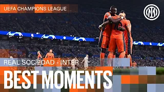 REAL SOCIEDAD 1-1 INTER | BEST MOMENTS | PITCHSIDE HIGHLIGHTS 👀⚫🔵